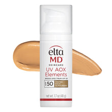 Load image into Gallery viewer, UV AOX Elements Broad-Spectrum Tinted SPF 50 1.7 fl oz.